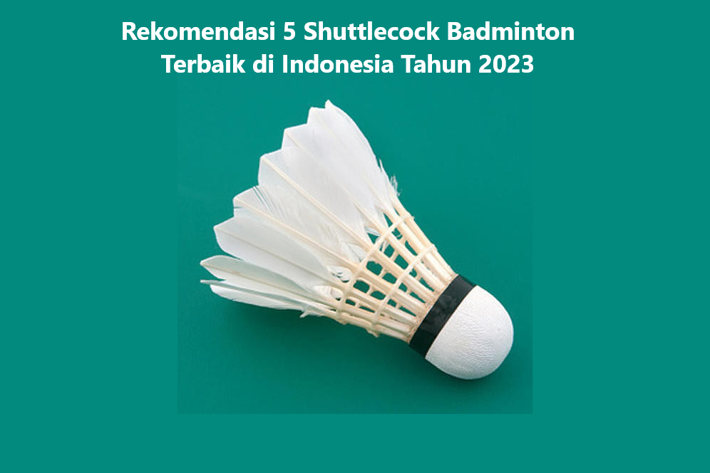 Rekomendasi 5 Shuttlecock Badminton Terbaik di Indonesia Tahun 2023